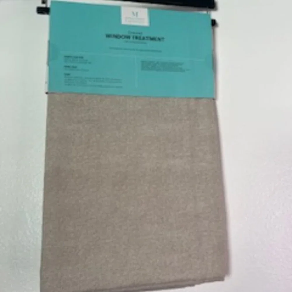 NEW Martha Stewart Concord 84” Rod‎ Pocket 2 Panels 84” NWT